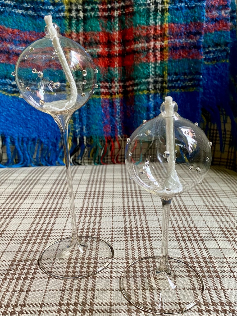 Glass Oil Lamps